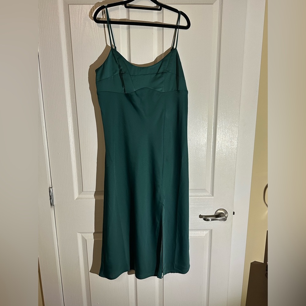 Satin dress